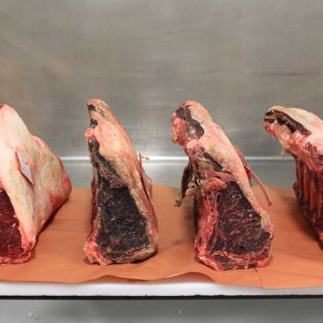 What is dry-aged beef?