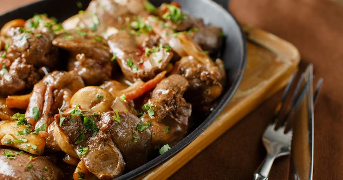 Sauteed Beef Liver