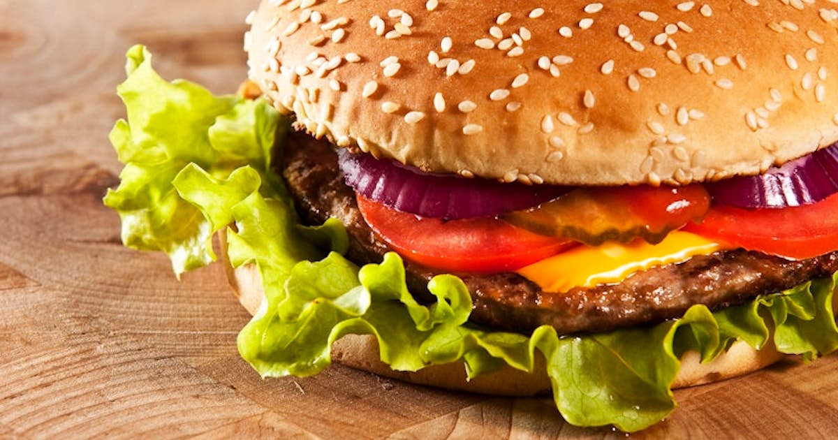 Cheddar Cheese Burger with Dijon Aioli
