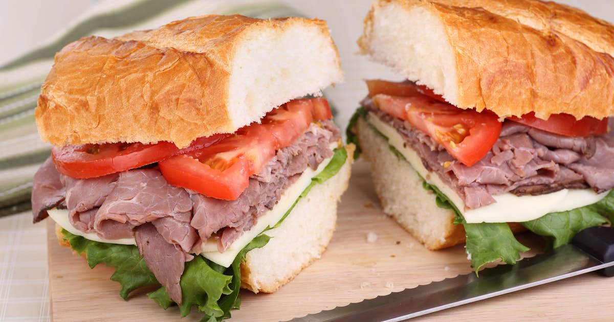 Roast Beef Sandwiches with Roasted Bone Marrow