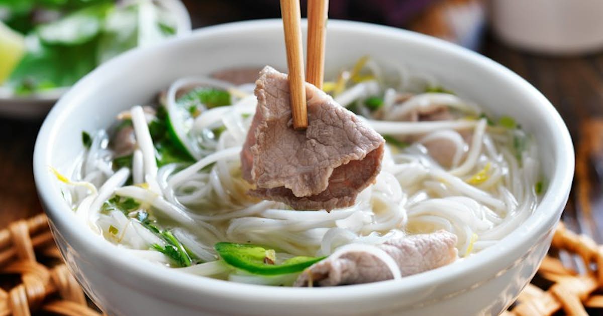 Vietnamese Pho with Beef Marrow Bones