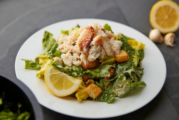 Dungeness Crab Caesar Salad