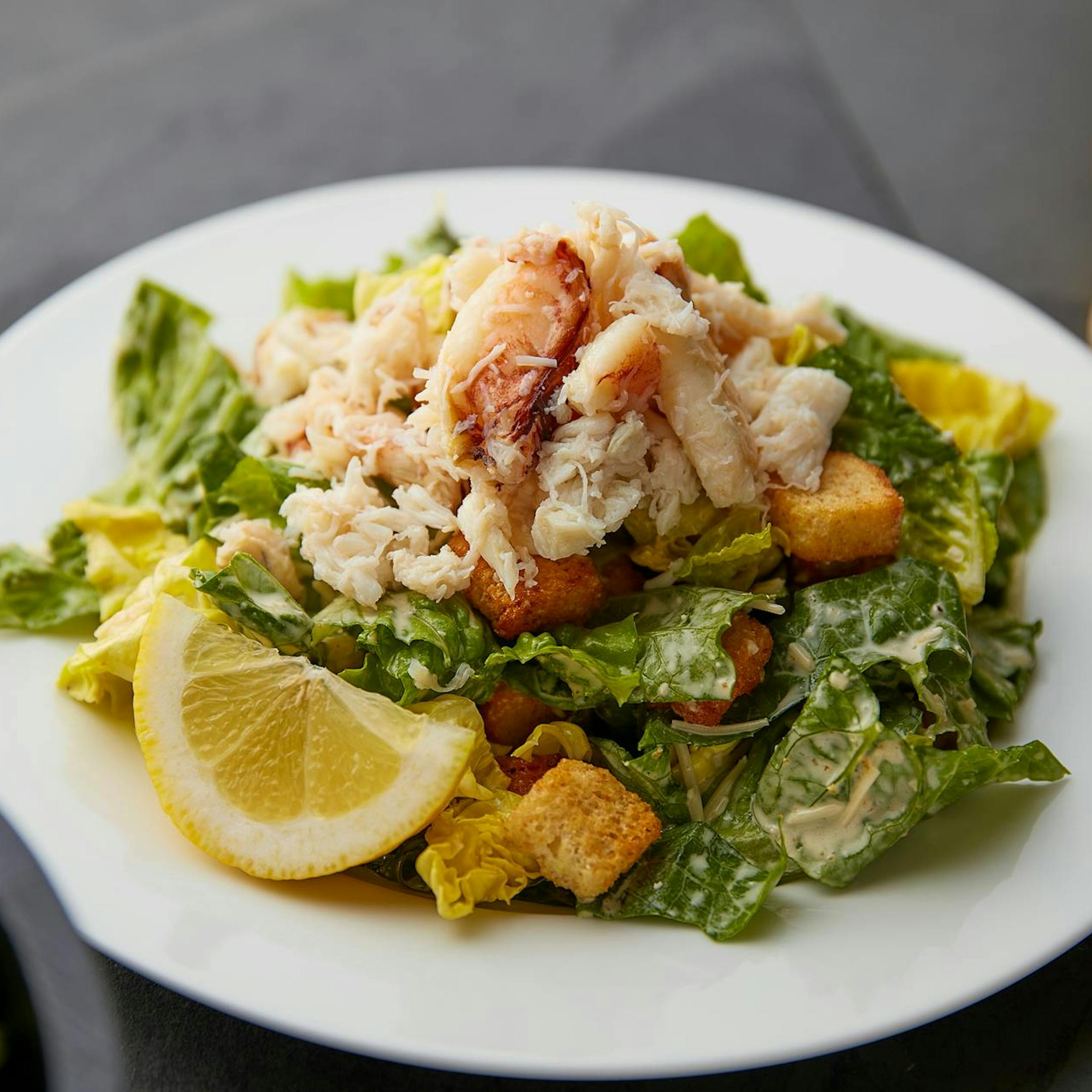 Dungeness Crab Caesar Salad 