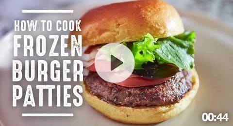 How to Cook Frozen Burger Patties