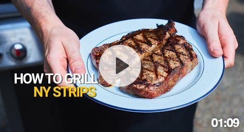 How to Grill New York Strip