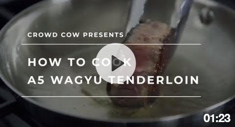 How to Cook A5 Wagyu Tenderloin