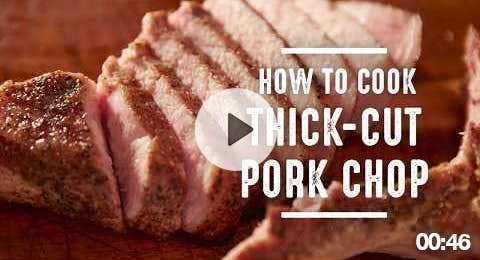 How to Cook a Thick-Cut Pork Chop