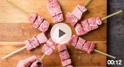 A5 Wagyu Skewer | Exclusive from Crowd Cow