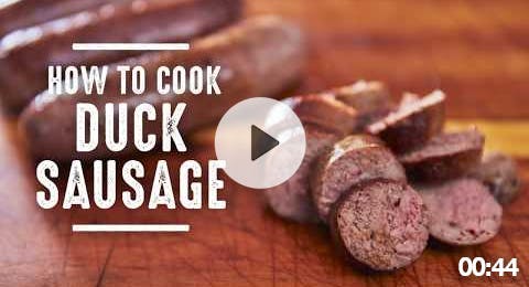 How to Cook Duck Sausage