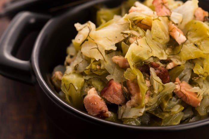 Traditional St. Patrick's Day Bacon and Cabbage