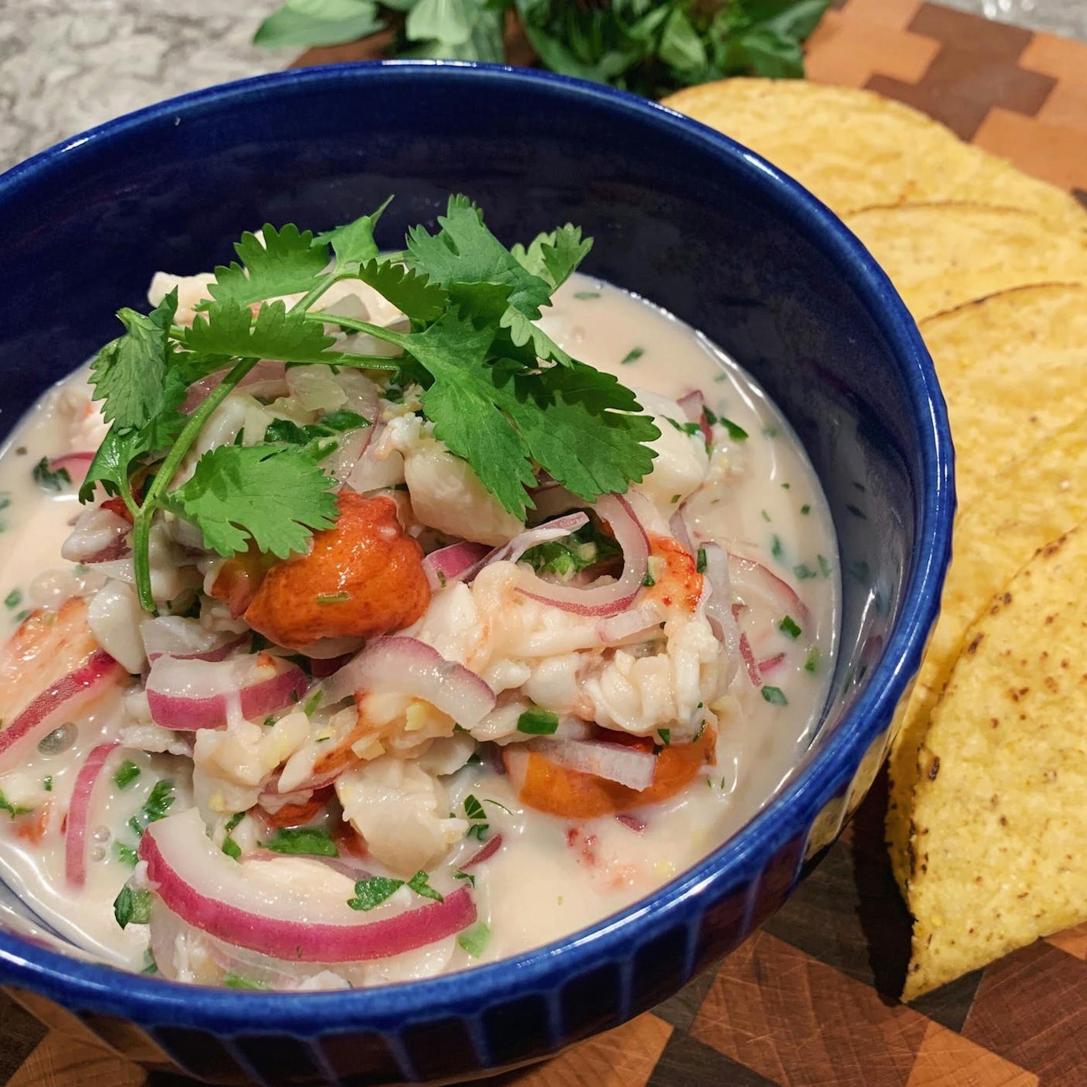 Cold Cracked Lobster Ceviche