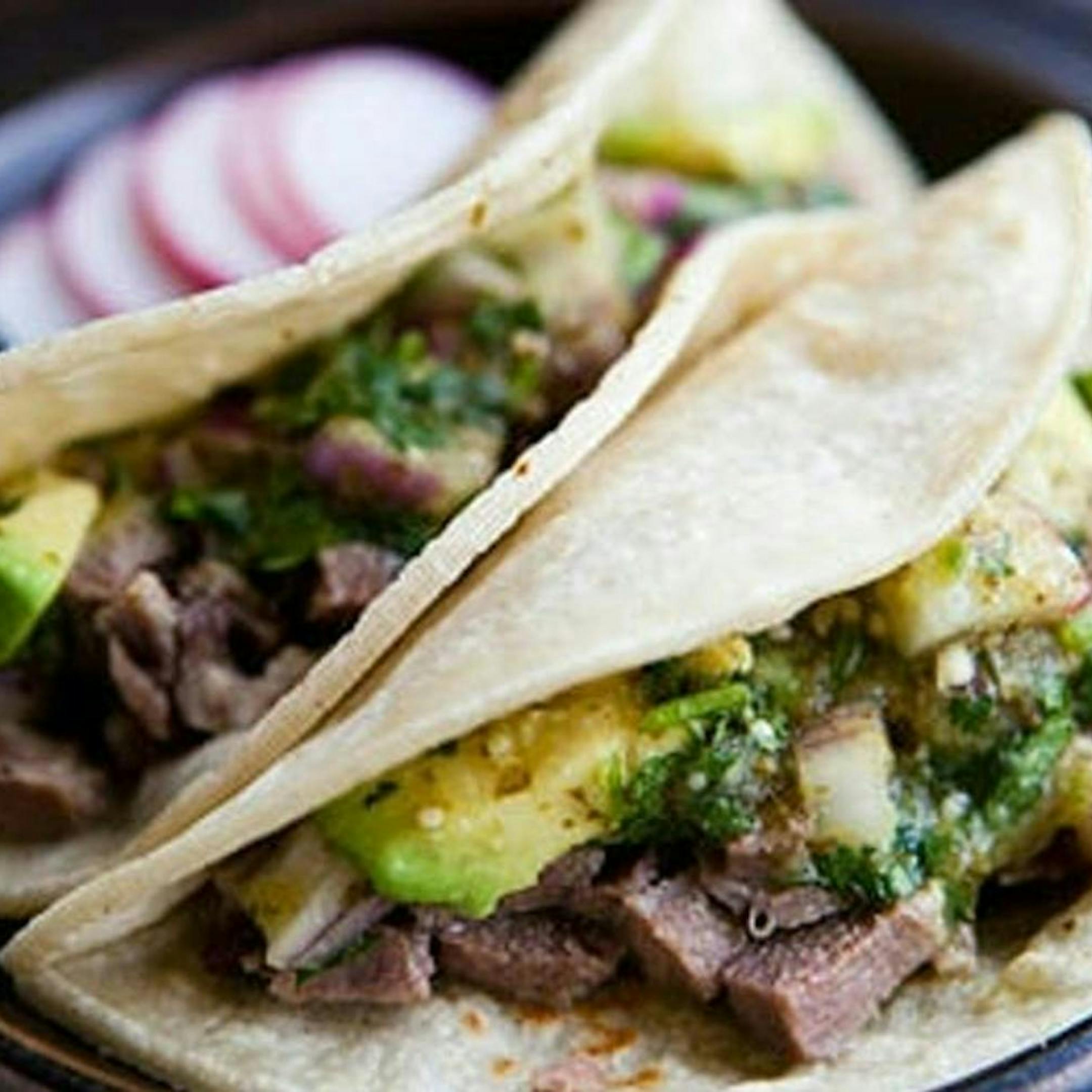 Slow-Cooker Beef Tongue Tacos