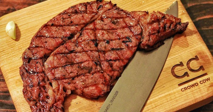 Reverse Sear A5 Wagyu Ribeye Steak