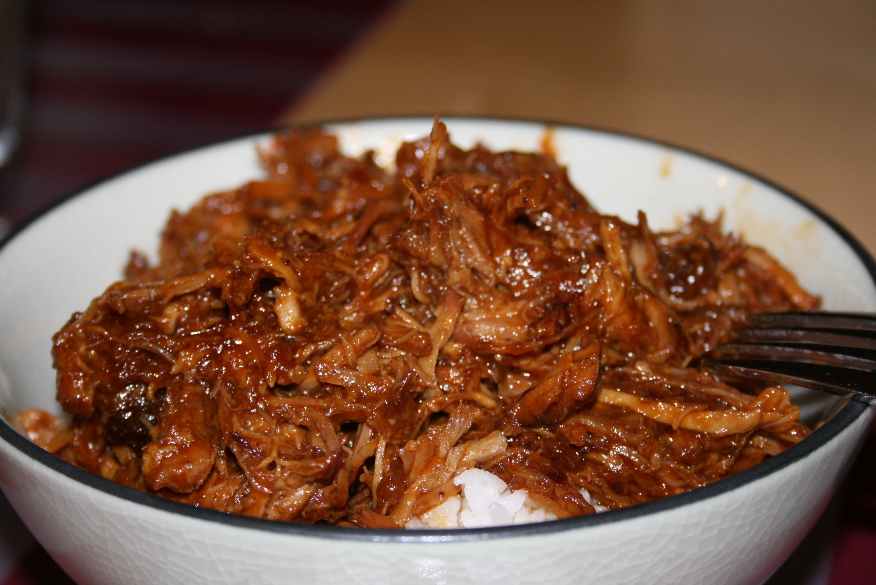 Beer-Braised Barbecue Pork Butt