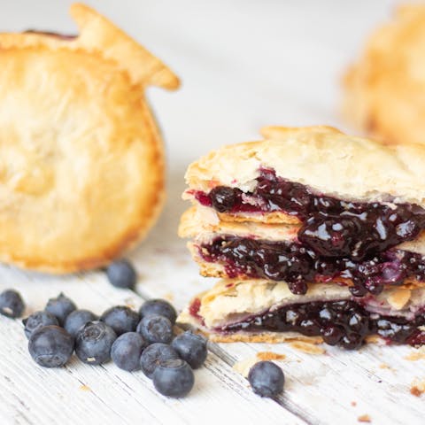 Image of Wild Maine Blueberry Pocket Pie 4-Pack