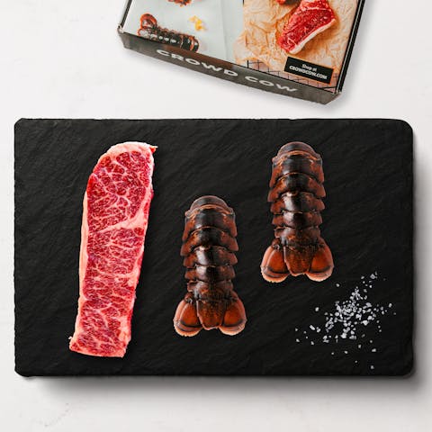 Image of $54.99 Lobster & Wagyu Steak Gift Box