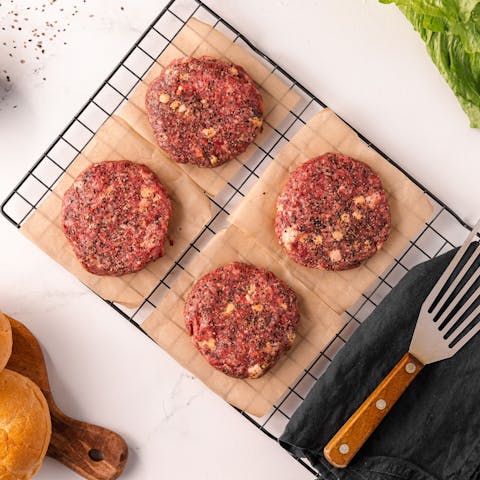 Image of Dry Aged Inside Out Burger 4PK