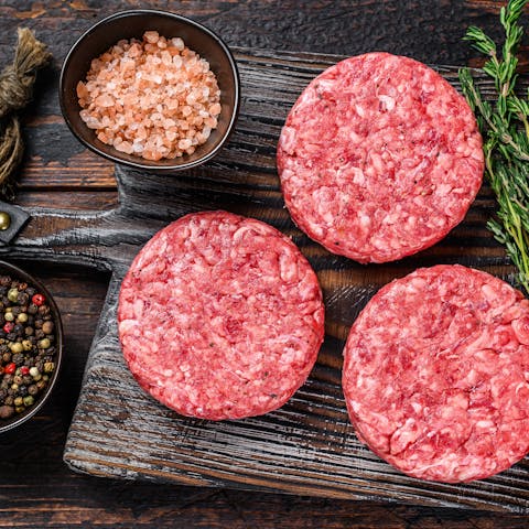View details about Wagyu Burger Patties 6oz Image of Wagyu Burger Patties 6oz
