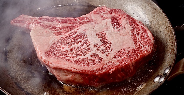 Searing a Crowd Cow steak on medium high heat