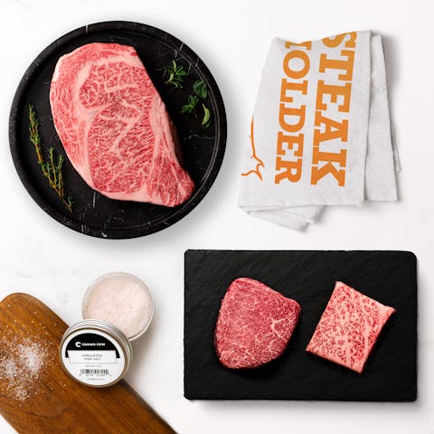 Image of A5 Filet Mignon Steak Box with 3 Free Gifts