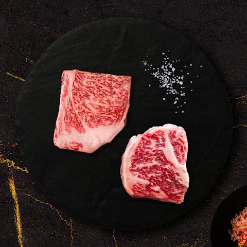 Image of Wagyu NY Strip Steak Pair