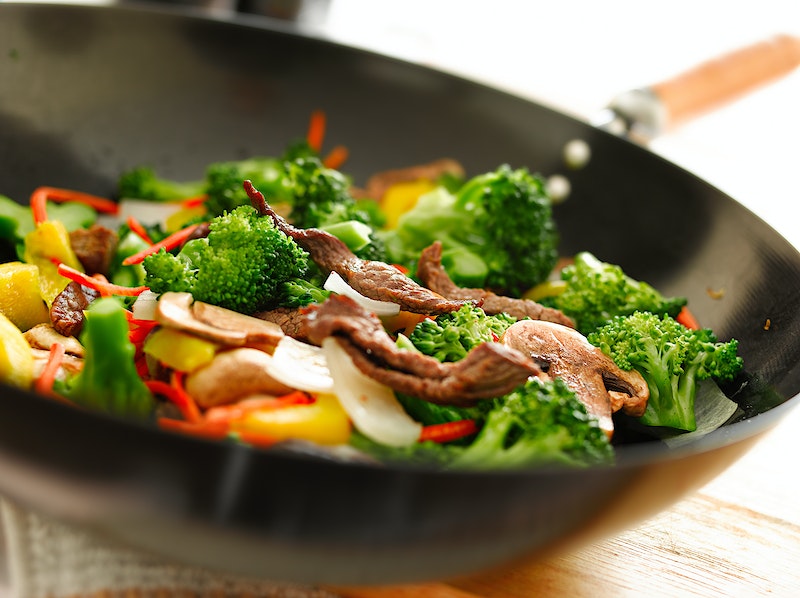 Stir Fried Flank Steak with Mixed Vegetables