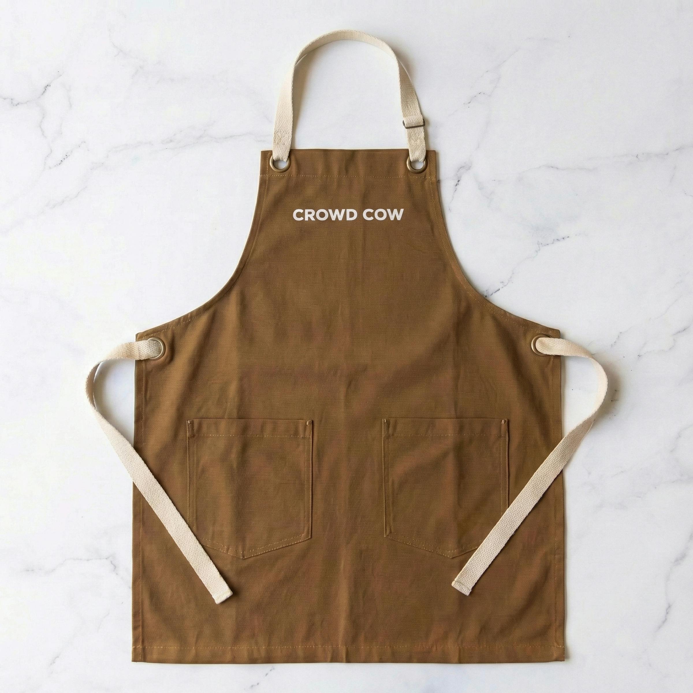 Image of Crowd Cow Duck Brown Apron