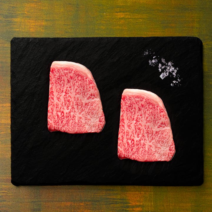 Image of Olive A5 Wagyu Petite Striploin Duo