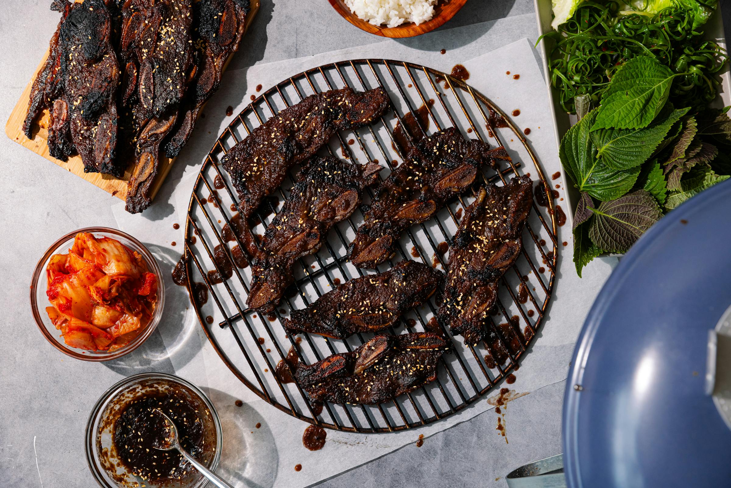 Image of Beef Short Ribs Kalbi-Style