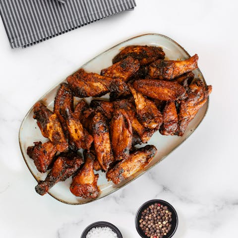 Image of Hickory Smoked Barbecue Chicken Wings