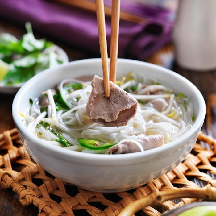 Vietnamese Pho with Beef Marrow Bones