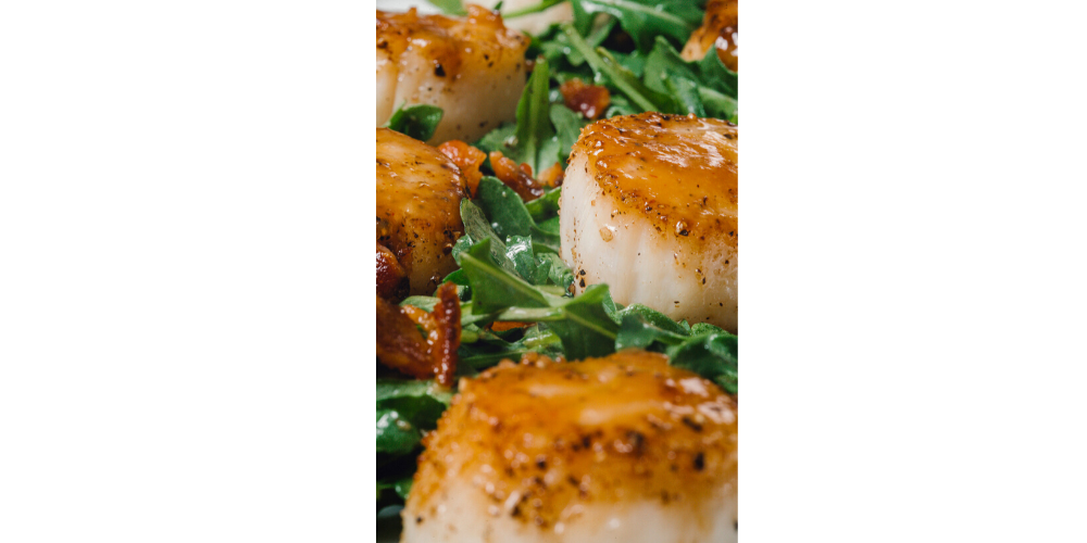 Miso Seared Sea Scallops