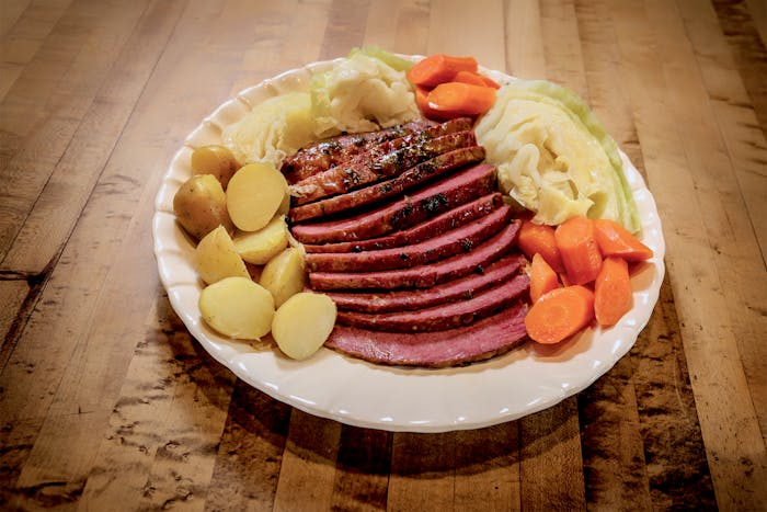 Braised Corned Beef & Cabbage