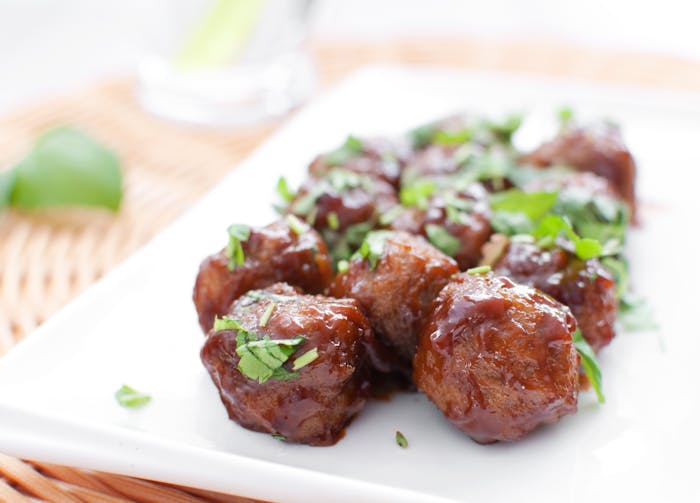Mongolian Glazed Meatballs