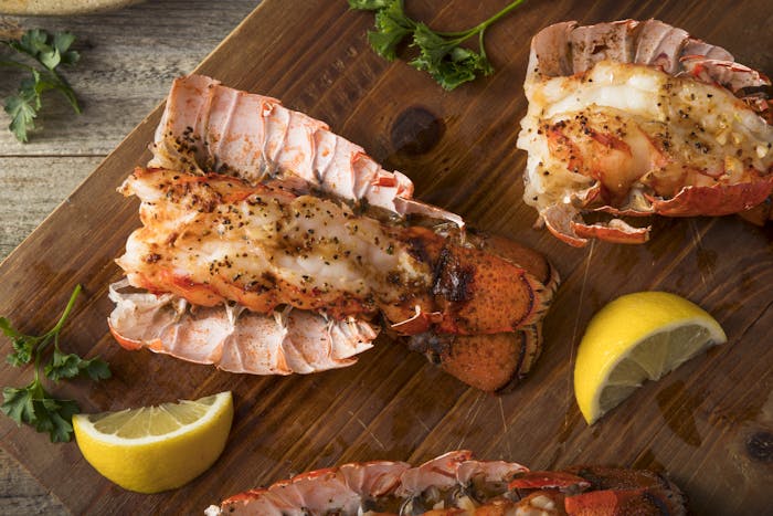 Broiled Lobster Tails