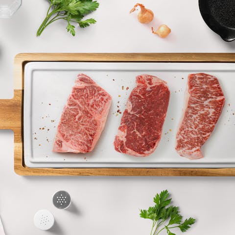 View details about New York Strip Tasting Flight Image of New York Strip Tasting Flight