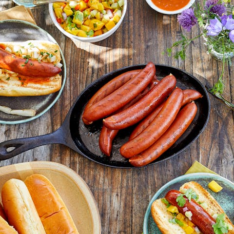 View details about Wagyu and Heritage Pork Hot Link Image of Wagyu and Heritage Pork Hot Link