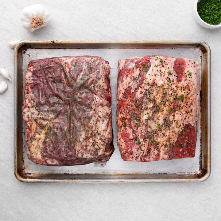 Image of Prime Rib Roast with Garlic Butter