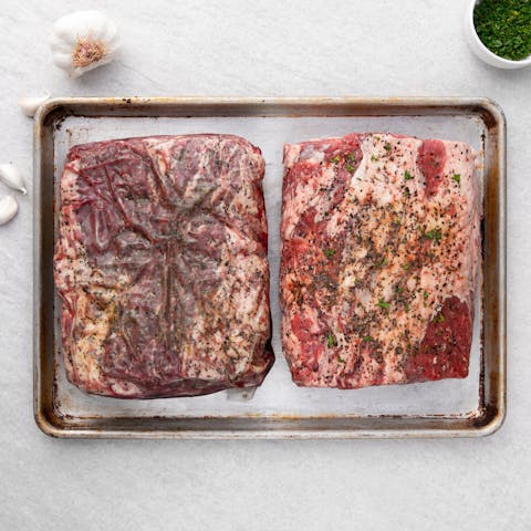 Image of Prime Rib Roast with Garlic Butter