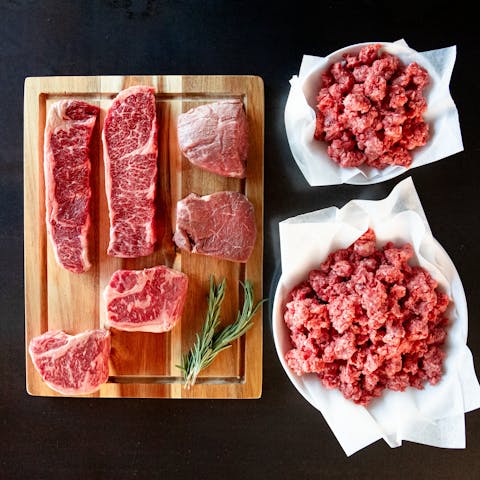 Image of Mishima Reserve Butcher's Favorites with 3lbs of Free Ground