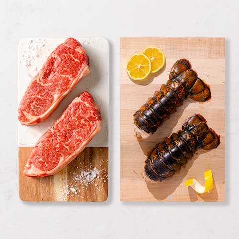 Image of Classic New York Steaks & Lobster Tails Surf & Turf