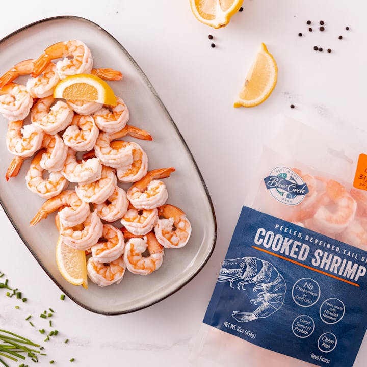 Image of Cooked Large White Shrimp