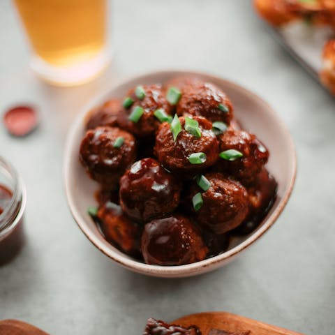 Image of Fully Cooked Organic Beef Meatballs BOGO