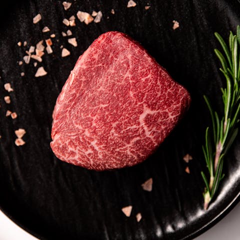 View details about Japanese A5 Wagyu Filet Mignon Image of Japanese A5 Wagyu Filet Mignon