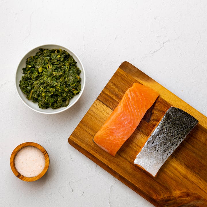 Image of Atlantic Salmon & Seasoned Super Greens