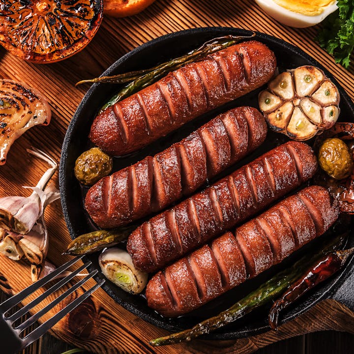 Image of Hickory Smoked Organic Uncured Beef Sausage