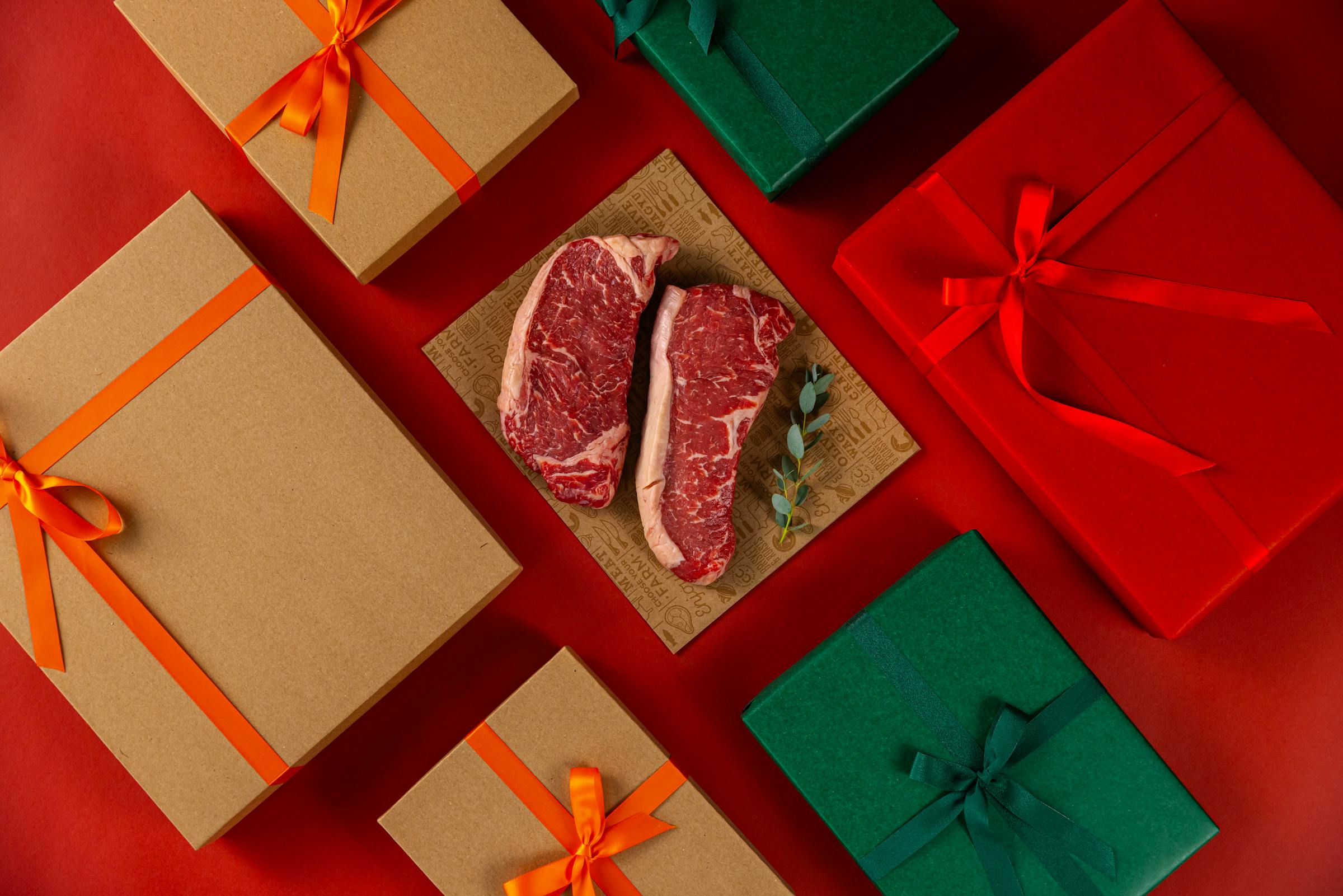 A Gift for You: 2 Free NY Strip End Cut Steaks