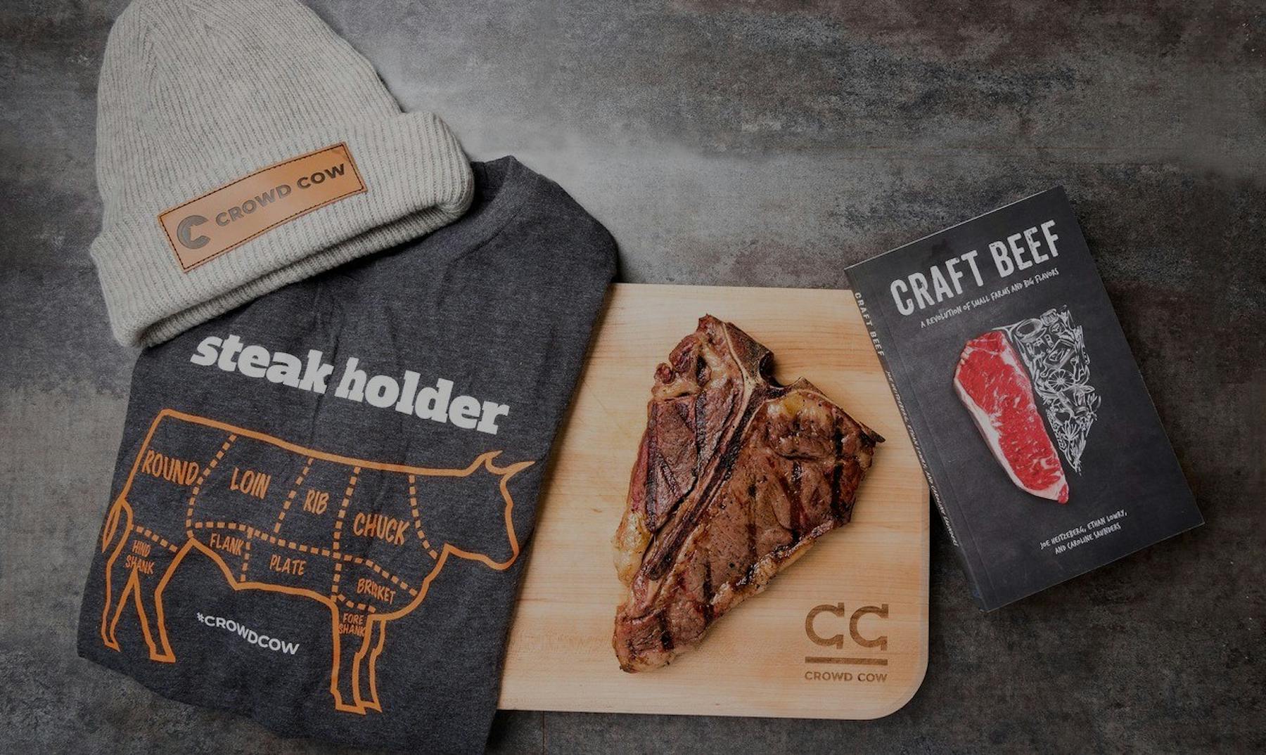 Crowd Cow Steak Holder - Kitchen Tools & Merch Hero