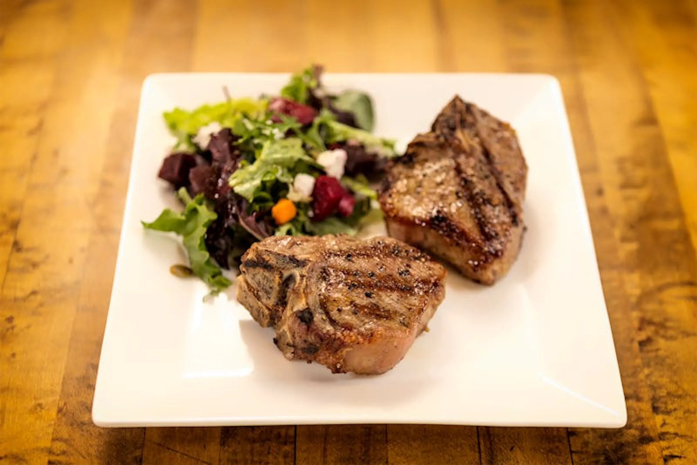 Grilled Lamb Loin Chops