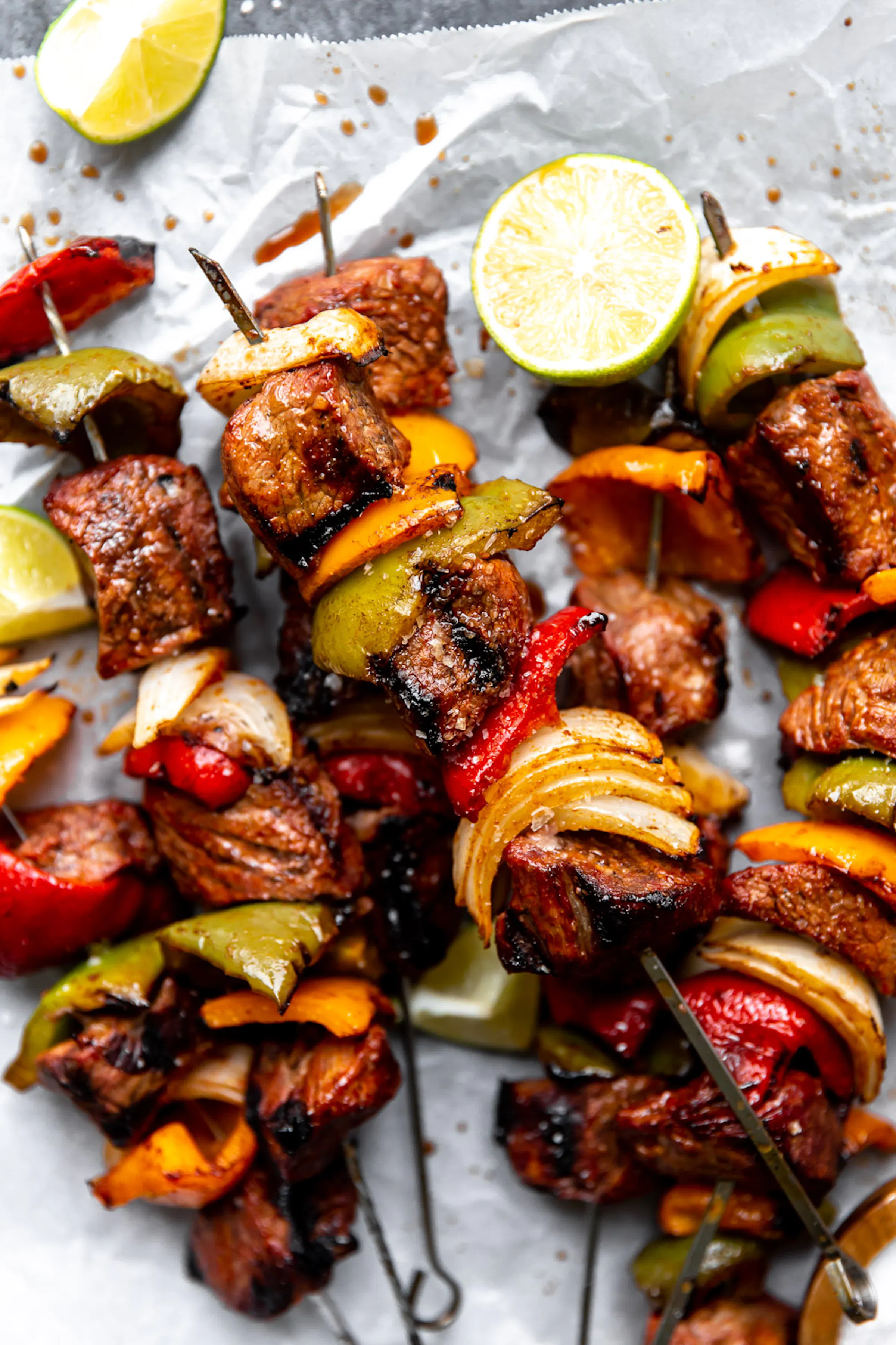 Steak Fajita Kabobs